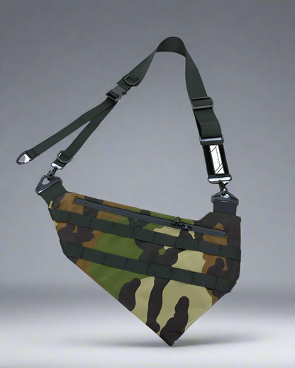 Versatile Black Sling Chest Pack -  lightweight chest bag - Versatile Black Sling Chest Pack for Every Adventure - View 4