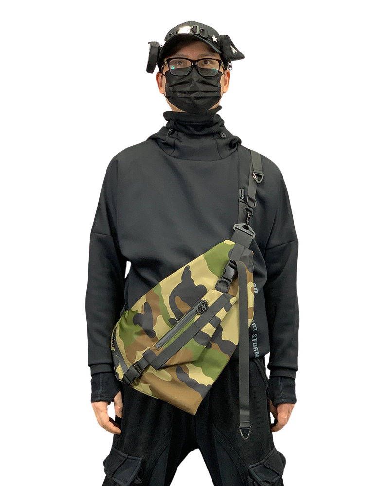Versatile Black Sling Chest Pack -  versatile - Versatile Black Sling Chest Pack for Every Adventure - View 13