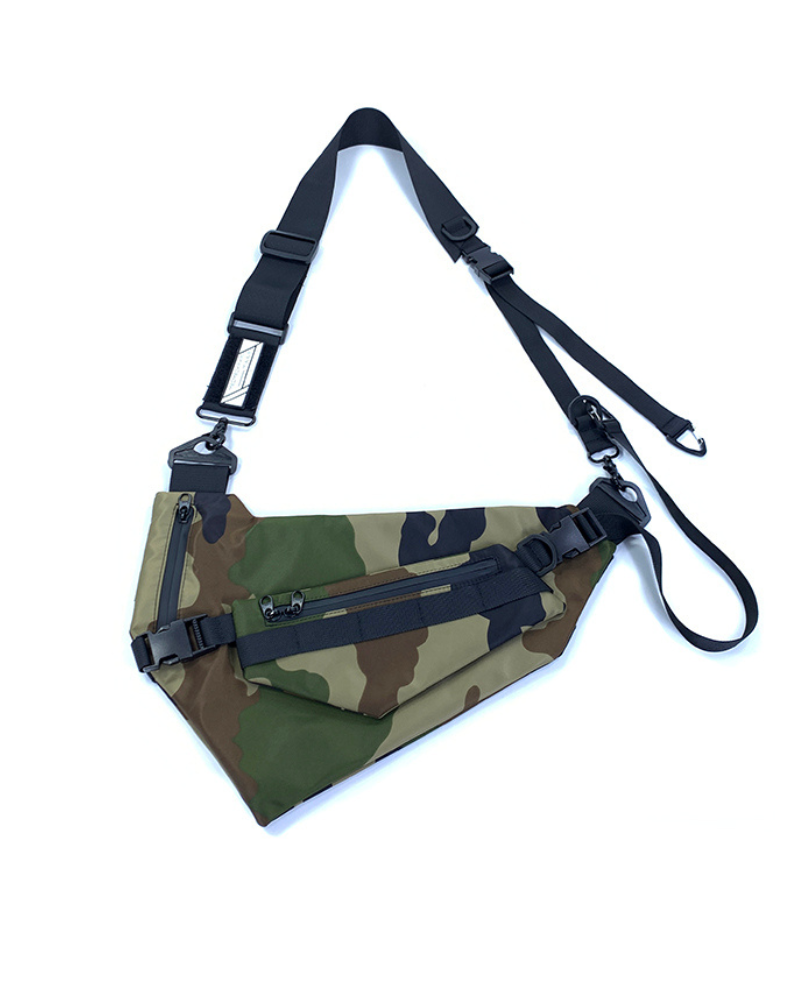 Versatile Black Sling Chest Pack -  versatile - Versatile Black Sling Chest Pack for Every Adventure - View 6