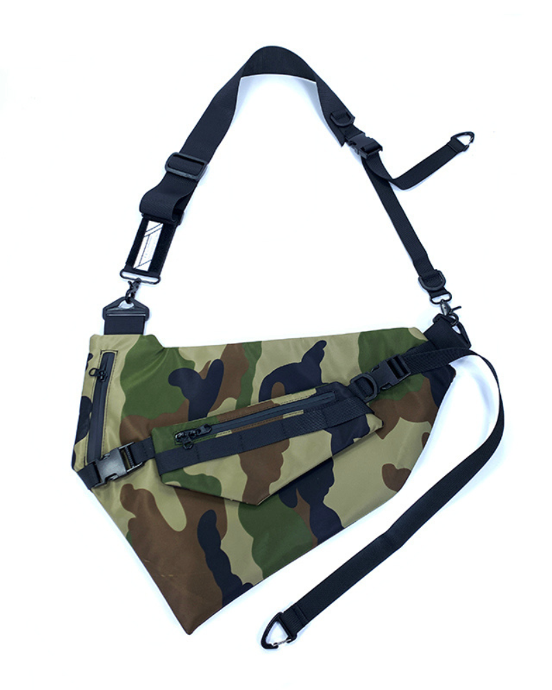 Versatile Black Sling Chest Pack -  waterproof - Versatile Black Sling Chest Pack for Every Adventure - View 7