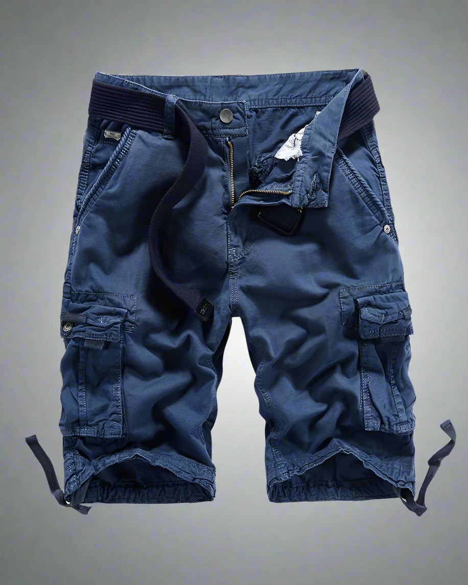 Versatile Camo Cargo Shorts -  durable cargo shorts - Lightweight Camo Cargo Shorts for Outdoor Comfort - View 3