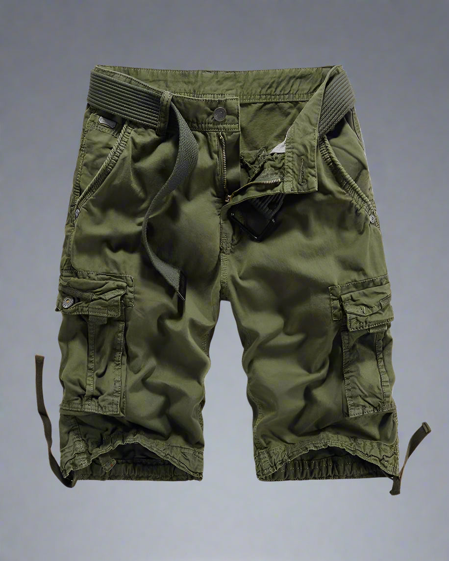 Versatile Camo Cargo Shorts -  hiking cargo shorts - Lightweight Camo Cargo Shorts for Outdoor Comfort - View 4