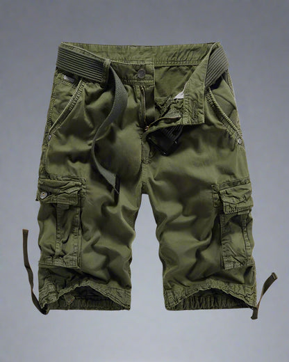 Versatile Camo Cargo Shorts -  hiking cargo shorts - Lightweight Camo Cargo Shorts for Outdoor Comfort - View 4