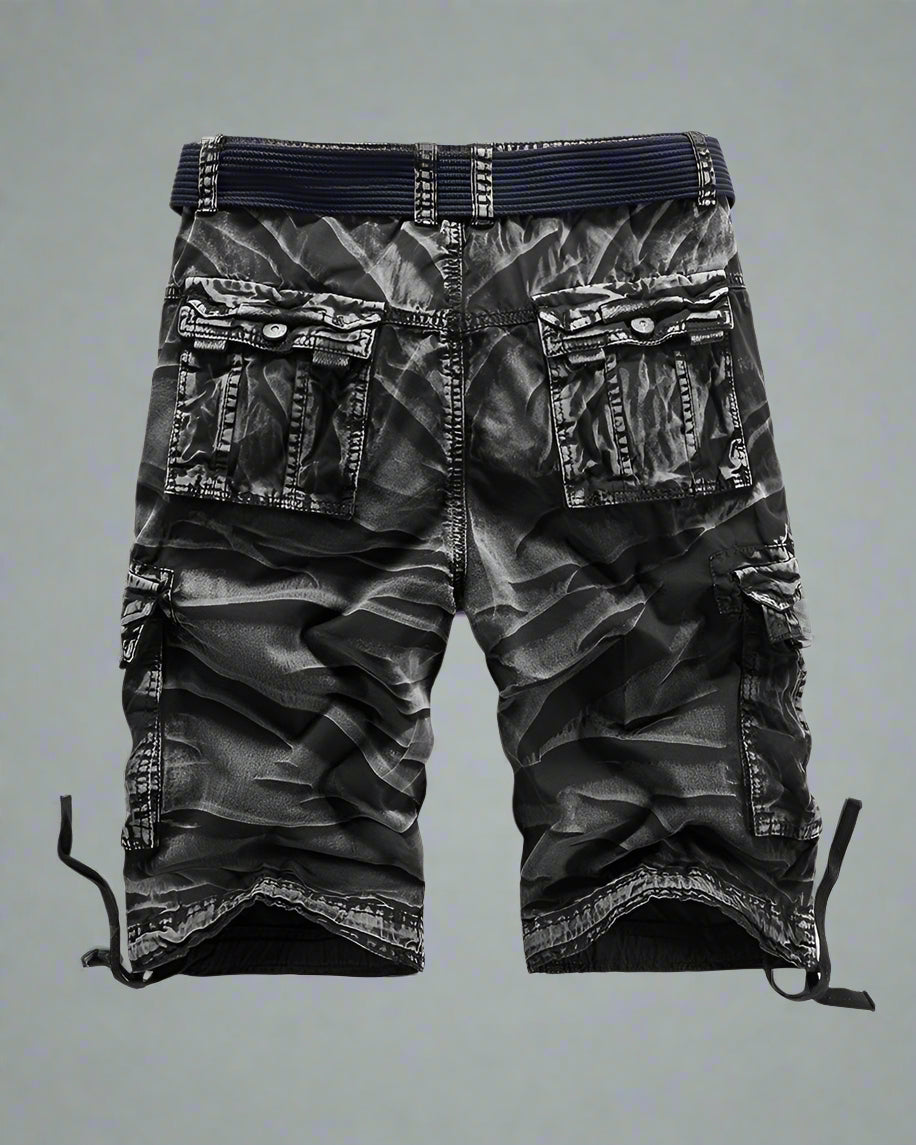 Versatile Camo Cargo Shorts -  hiking shorts - Lightweight Camo Cargo Shorts for Outdoor Comfort - View 5