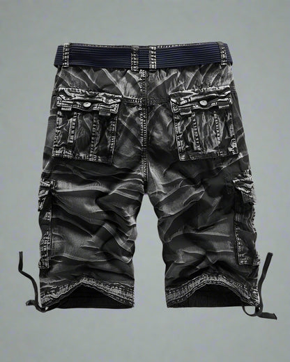 Versatile Camo Cargo Shorts -  hiking shorts - Lightweight Camo Cargo Shorts for Outdoor Comfort - View 5