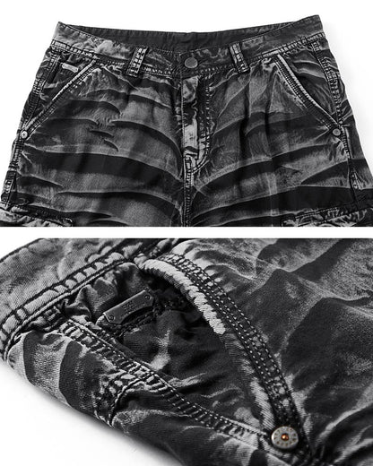 Versatile Camo Cargo Shorts -  outdoor shorts - Lightweight Camo Cargo Shorts for Outdoor Comfort - View 6
