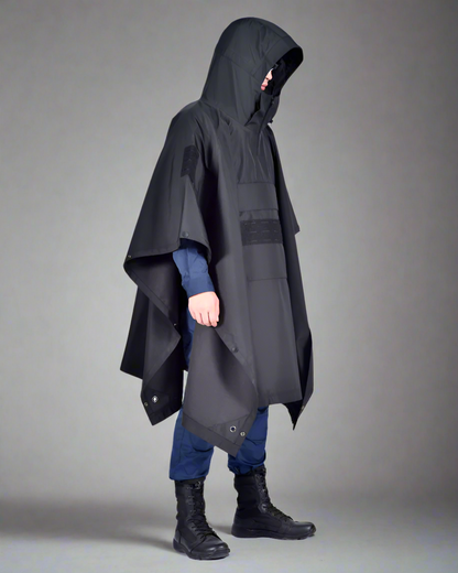 Versatile Camping Rain Poncho -  adjustable poncho - Weather-Resistant Versatile Camping Rain Poncho - View 3