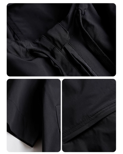Versatile Cargo Jacket & Shorts Set -  shorts set - Versatile Cargo Jacket and Shorts Set for Outdoor Fun - View 18