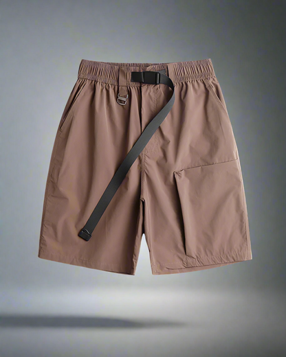 Versatile Cargo Jacket & Shorts Set -  shorts set - Versatile Cargo Jacket and Shorts Set for Outdoor Fun - View 4