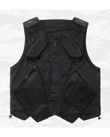 Versatile Cargo Sports Vest -  layering vest - Comfortable Cargo Sports Vest for Outdoor Adventures - View 4