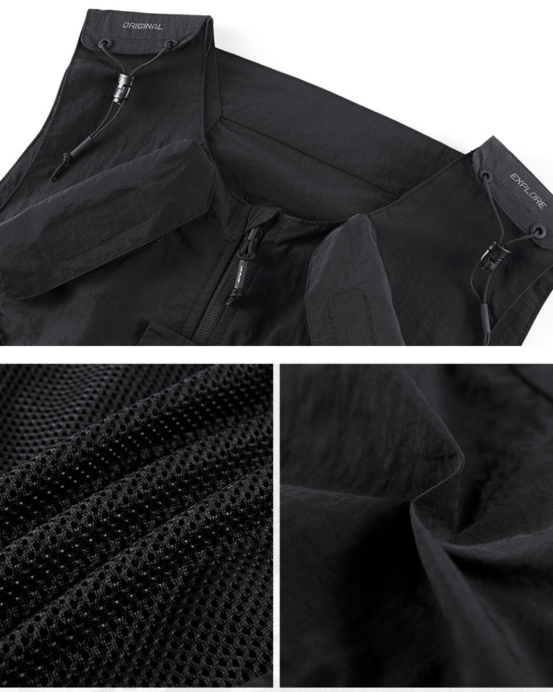 Versatile Cargo Sports Vest -  outdoor vest - Comfortable Cargo Sports Vest for Outdoor Adventures - View 5