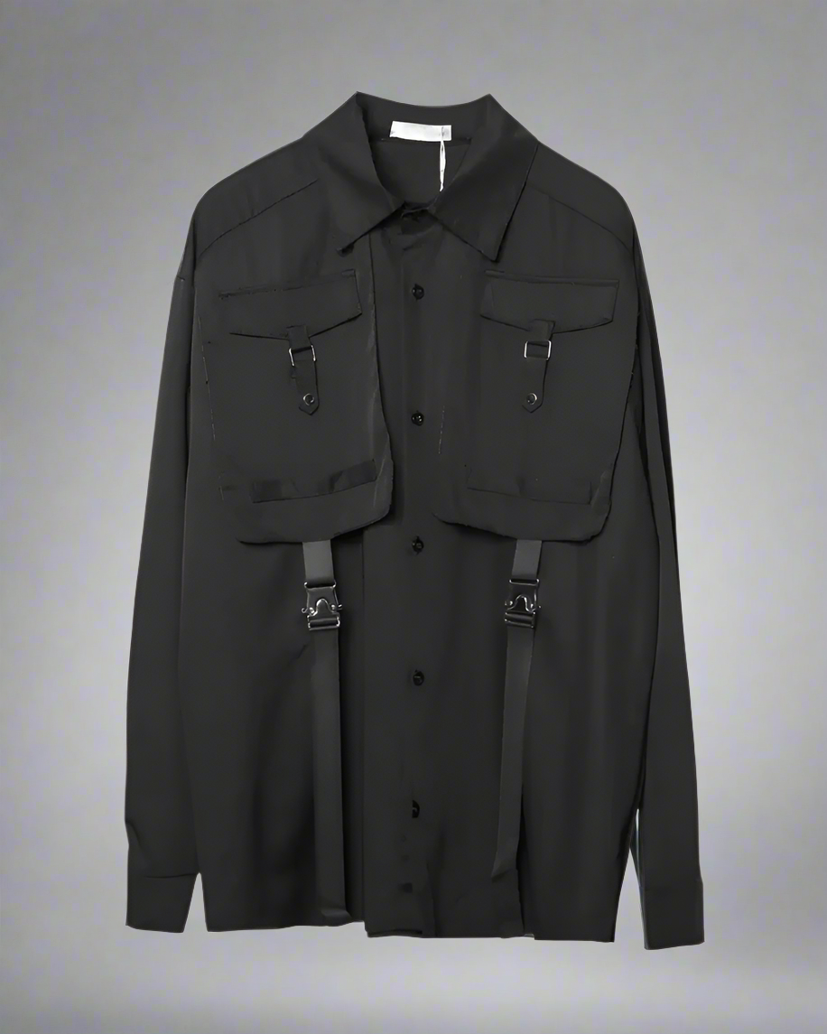 Versatile Cargo Stitch Shirt -  streetwear - Functional Cargo Stitch Shirt for Modern Style - View 5