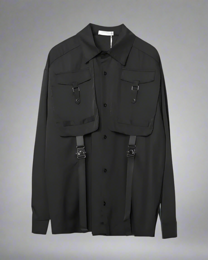 Versatile Cargo Stitch Shirt -  streetwear - Functional Cargo Stitch Shirt for Modern Style - View 5