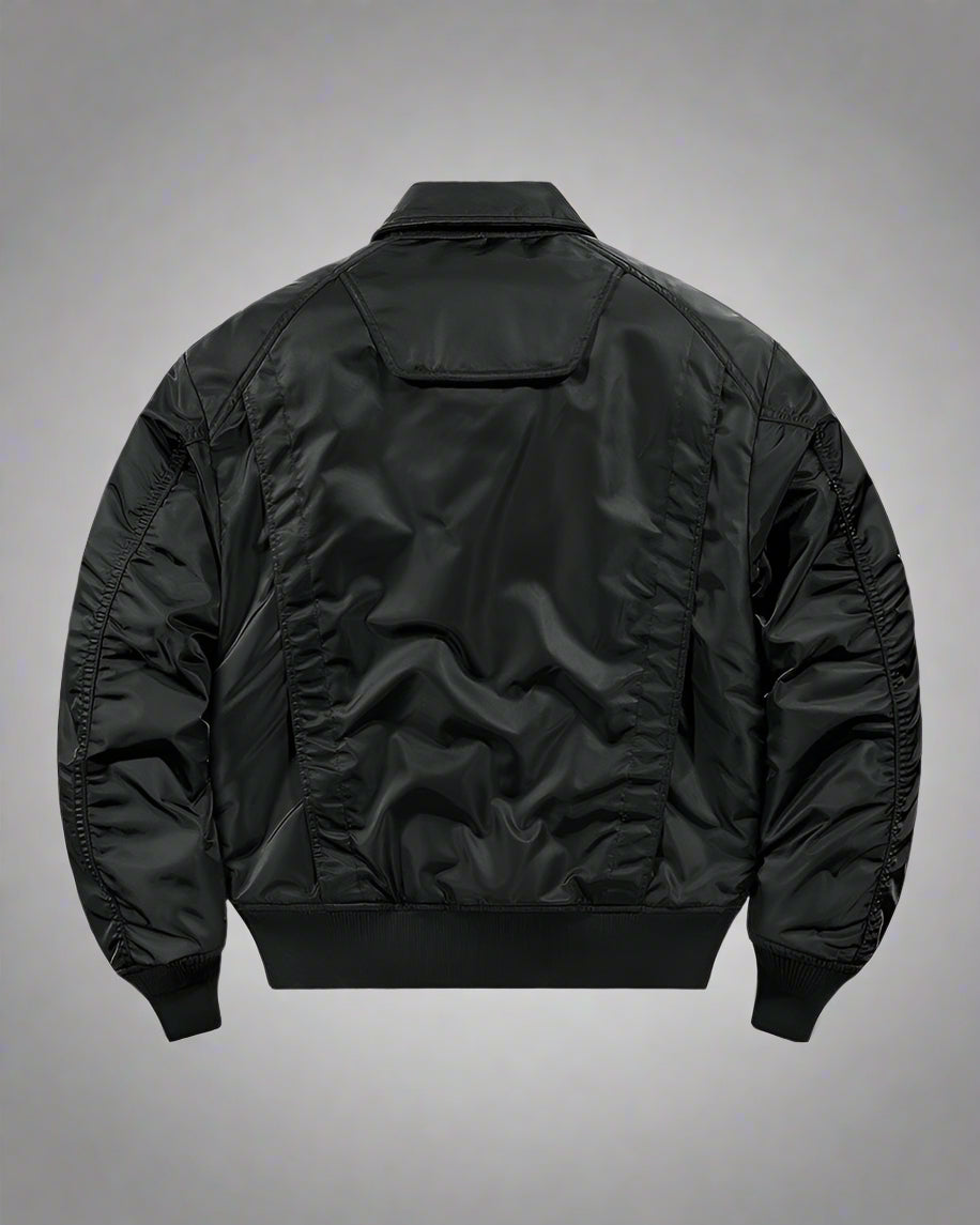 Versatile Cotton Tech Bomber -  comfy and durable jacket - Versatile Cotton Tech Bomber for Urban Environments - View 3