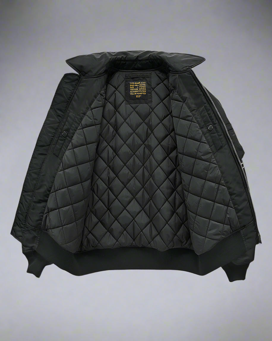 Versatile Cotton Tech Bomber -  comfy jacket - Versatile Cotton Tech Bomber for Urban Environments - View 4