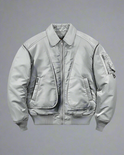 Versatile Cotton Tech Bomber - cotton bomber - Versatile Cotton Tech Bomber for Urban Environments - Main view