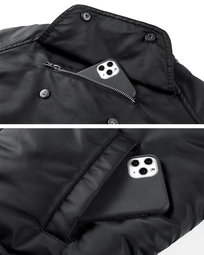 Versatile Cotton Tech Bomber -  layering bomber jacket - Versatile Cotton Tech Bomber for Urban Environments - View 6