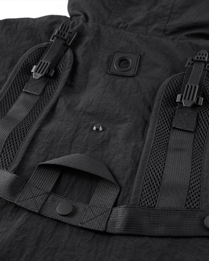 Versatile Cropped Cargo Vest -  polyester cargo vest - Versatile Cropped Cargo Vest for Stylish Outdoor Wear - View 6