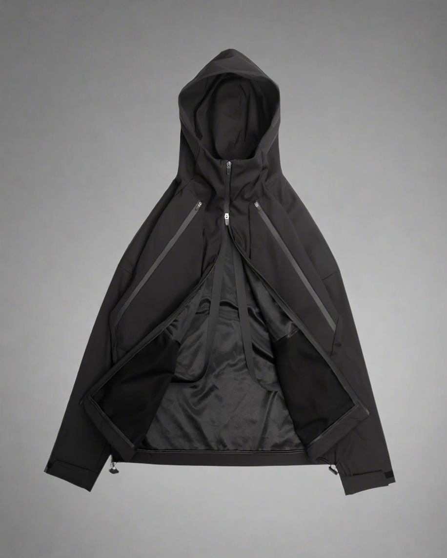 Versatile Cyberpunk Pocket Jacket - pocket jacket - Cyberpunk Pocket Jacket for Everyday Versatility - View 2