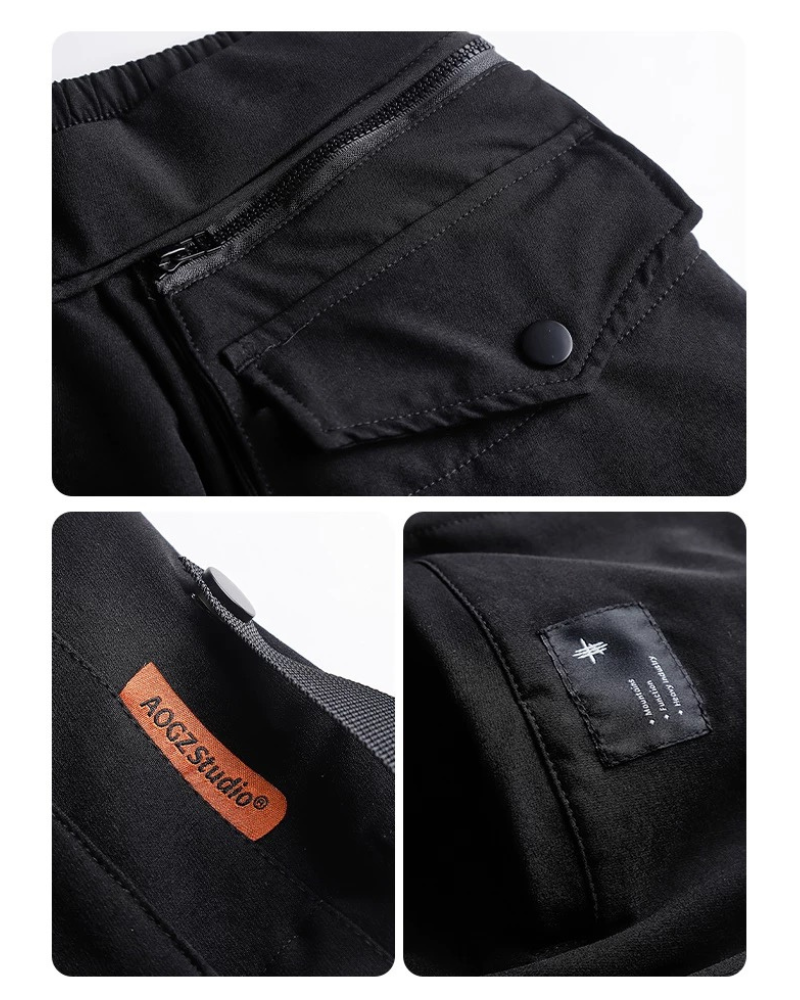 Versatile Detachable Pocket Cargo Shorts - cargo shorts - Detachable Pocket Cargo Shorts for Streetwear Style - View 9