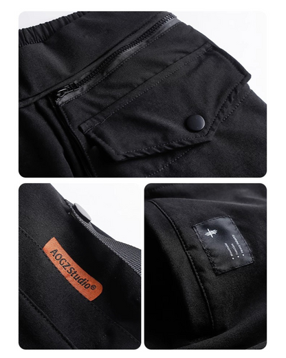 Versatile Detachable Pocket Cargo Shorts - cargo shorts - Detachable Pocket Cargo Shorts for Streetwear Style - View 9