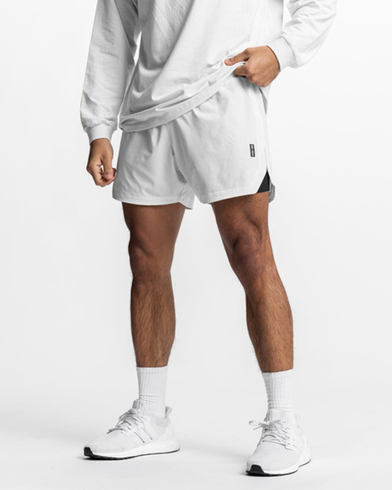 Versatile Double-Layer Workout Shorts -  mens shorts - Comfortable Double-Layer Workout Shorts for Every Occasion - View 7