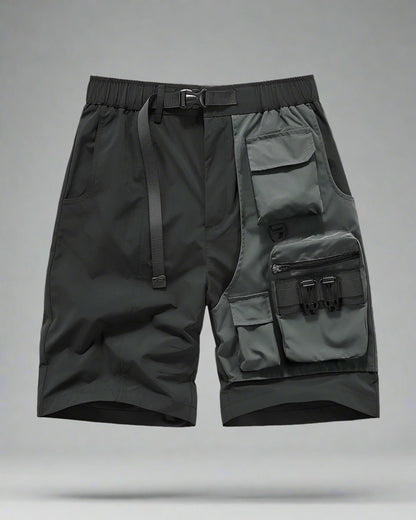 Versatile Dual-Layer Cargo Shorts - cargo shorts - Stylish Dual-Layer Cargo Shorts for Outdoor Activities - Main view