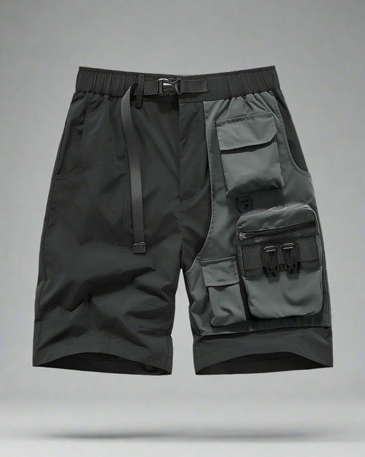 Versatile Dual-Layer Cargo Shorts - cargo shorts - Stylish Dual-Layer Cargo Shorts for Outdoor Activities - Main view