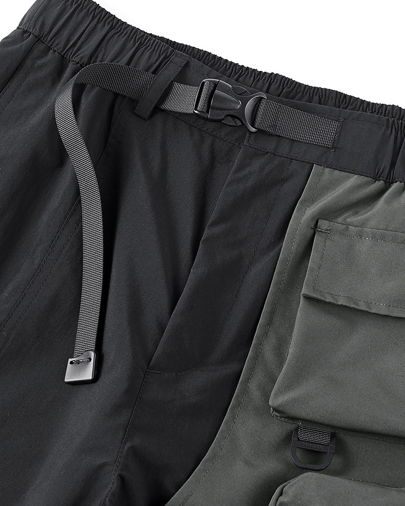 Versatile Dual-Layer Cargo Shorts -  durable cargo shorts - Stylish Dual-Layer Cargo Shorts for Outdoor Activities - View 4