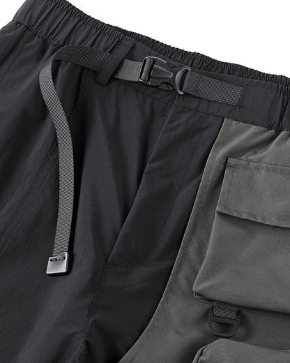 Versatile Dual-Layer Cargo Shorts -  durable cargo shorts - Stylish Dual-Layer Cargo Shorts for Outdoor Activities - View 4