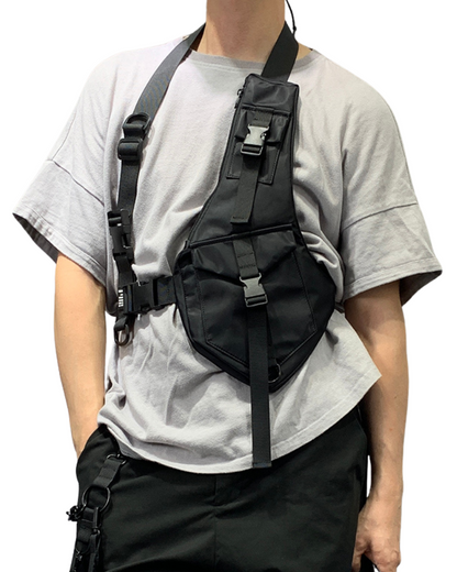 Versatile Fashion Chest Vest - stylish chest bag - Stylish Functional Vest Chest Bag for Everyday Use - View 2