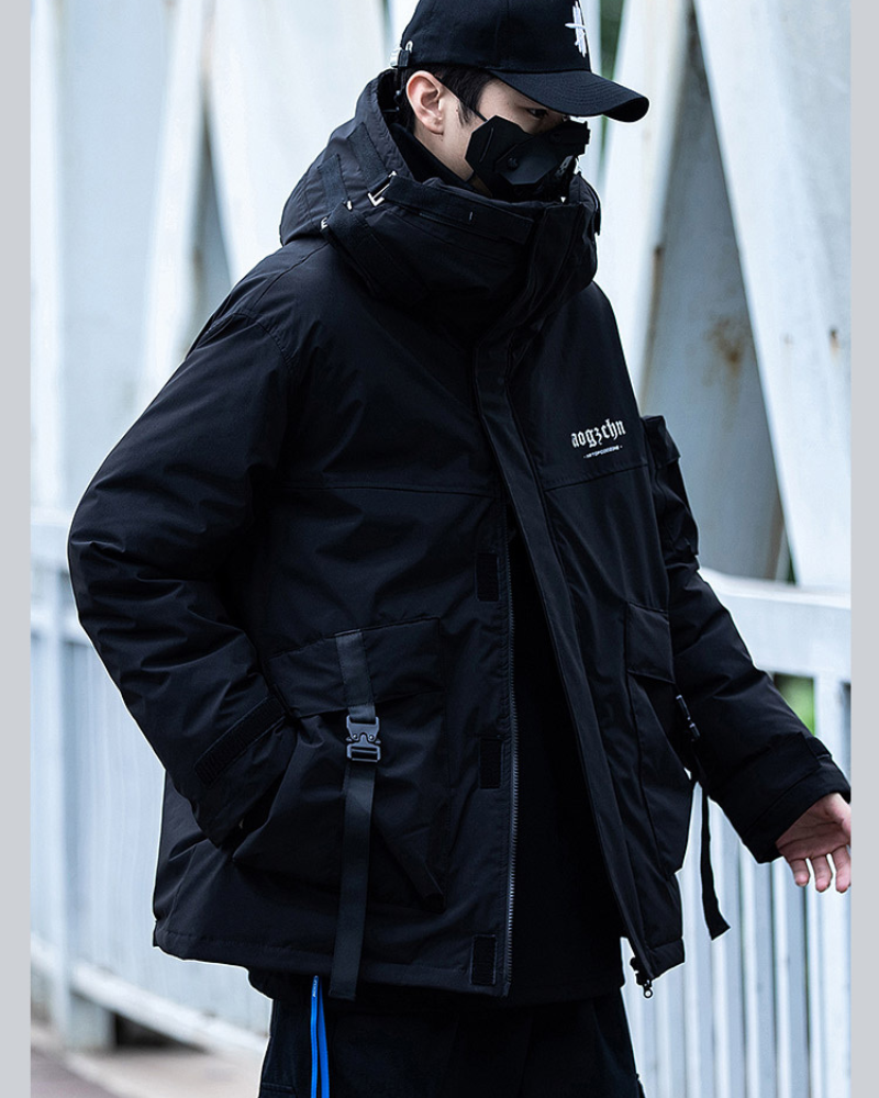 Versatile Fish Mouth Winter Jacket -  comfortable winter coat - Stylish Fish Mouth Winter Jacket for Urban Days - View 5