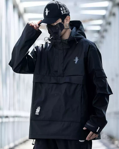 Versatile Half-Zip Tech Pullover - half-zip pullover - Half-Zip Tech Pullover for Versatile Style - Main view