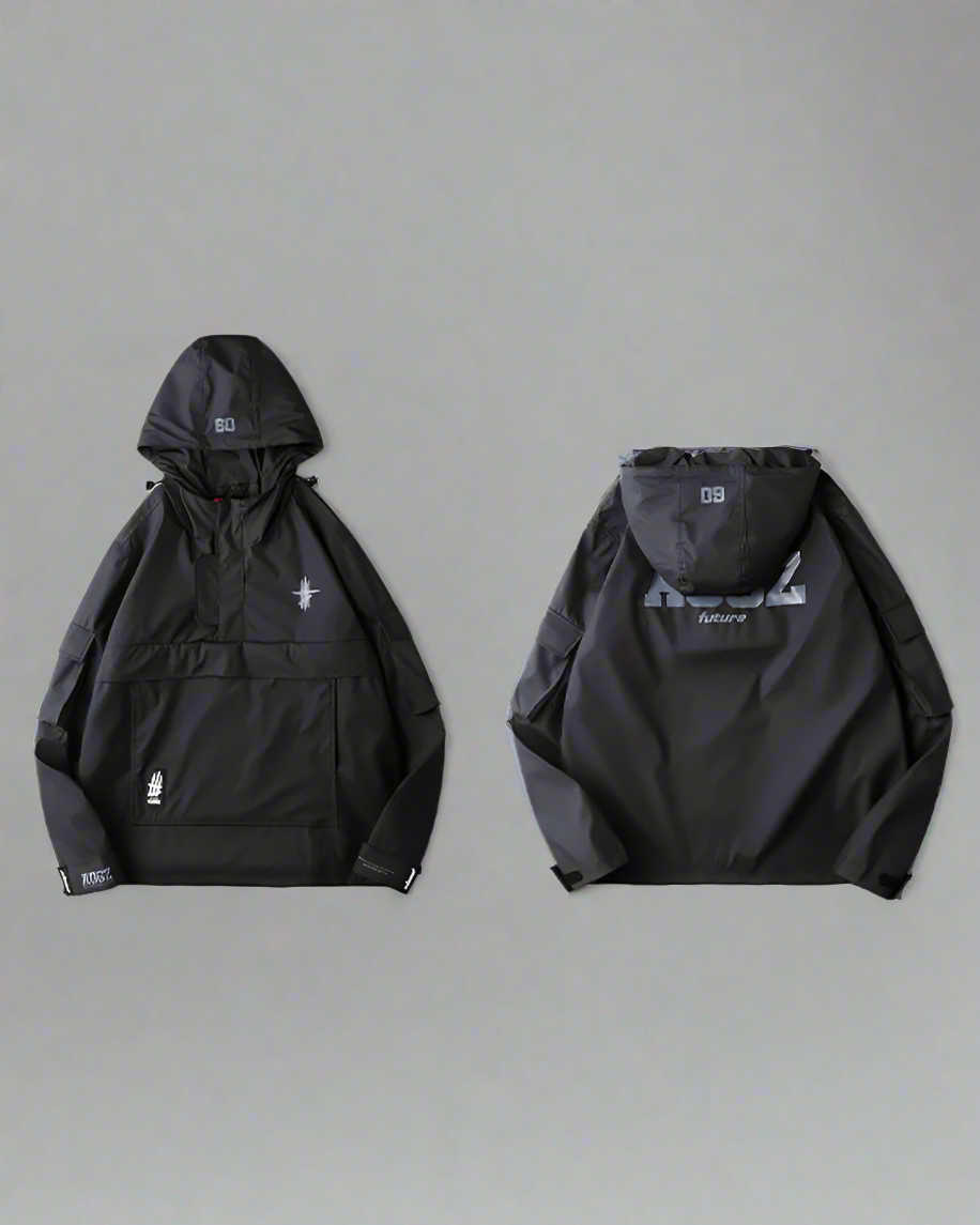 Versatile Half-Zip Tech Pullover -  techwear - Half-Zip Tech Pullover for Versatile Style - View 8