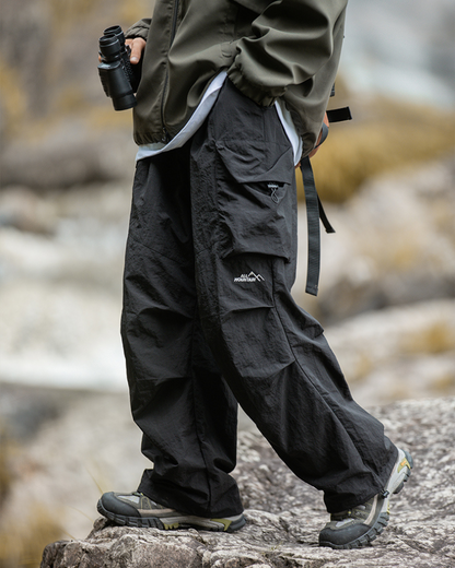Versatile Hiking Cargo Trousers -  outdoor wear - Comfortable Loose-Fit Hiking Cargo Trousers - View 6