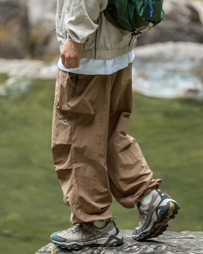 Versatile Hiking Cargo Trousers -  sports pants - Comfortable Loose-Fit Hiking Cargo Trousers - View 7