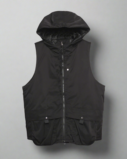 Versatile Hooded Winter Vest -  durable cold weather vest - Stylish Hooded Winter Vest with Functional Pockets - View 5