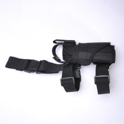 Versatile Leg Bag & Belt -  techwear - Versatile Black Tactical Belt for Everyday Use - View 7