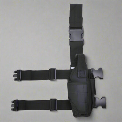 Versatile Leg Bag & Belt -  futuristic style - Versatile Black Tactical Belt for Everyday Use - View 4