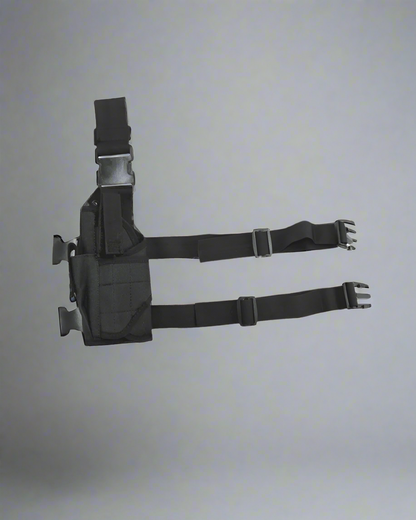 Versatile Leg Bag & Belt - leg bag - Versatile Black Tactical Belt for Everyday Use - Main view