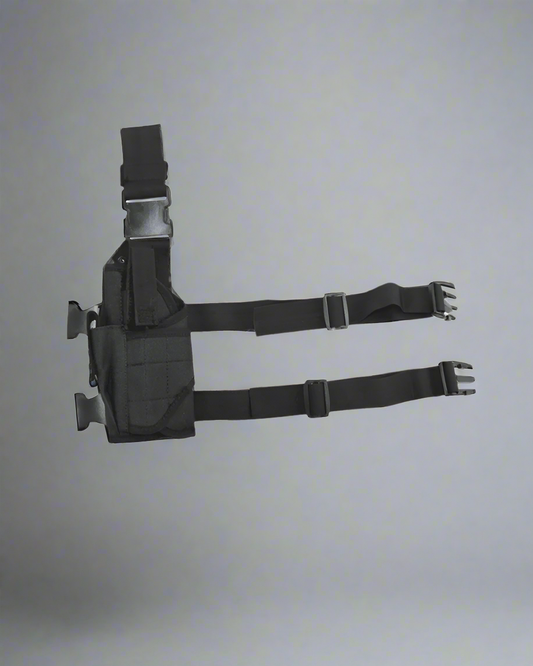 Versatile Leg Bag & Belt - leg bag - Versatile Black Tactical Belt for Everyday Use - Main view