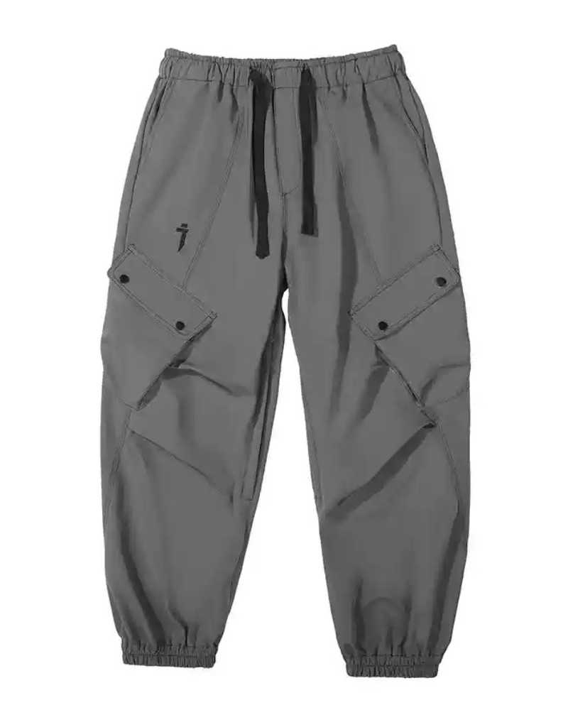 Versatile Loose Cargo Trousers -  relaxed fit trousers - Trendy Loose Cargo Trousers for Comfort and Style - View 7