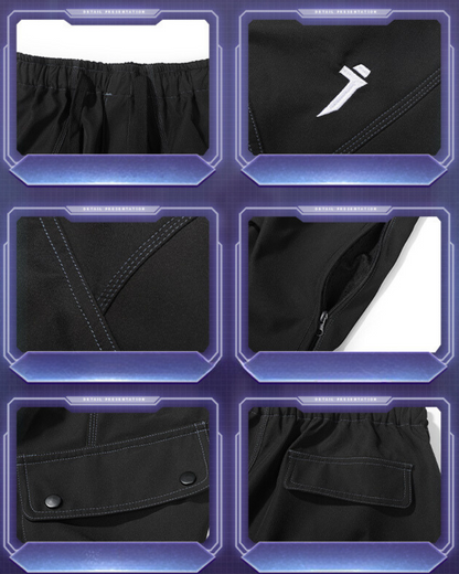 Versatile Loose Cargo Trousers -  versatile style - Trendy Loose Cargo Trousers for Comfort and Style - View 8