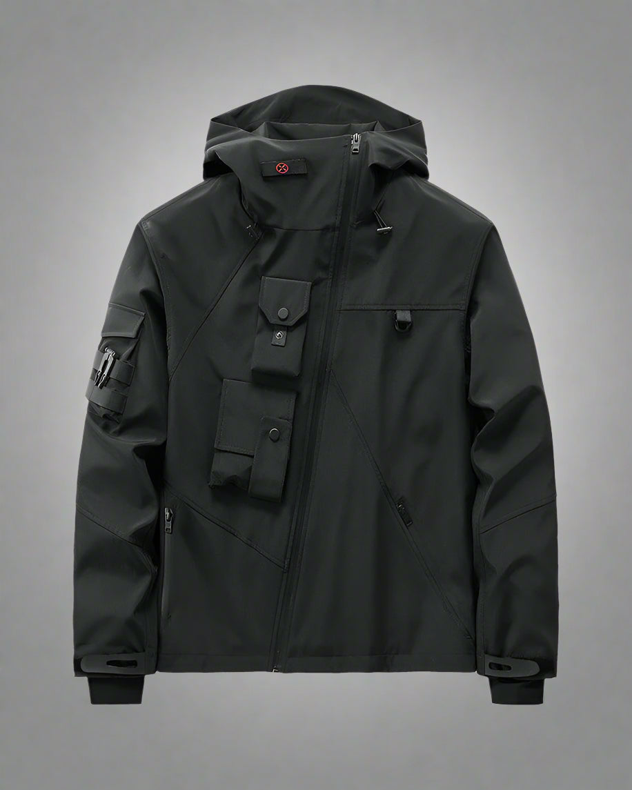 Versatile Multi-Pocket Adventure Jacket -  rugged adventure jacket - Multi-Pocket Adventure Jacket for Urban & Outdoor Use - View 6