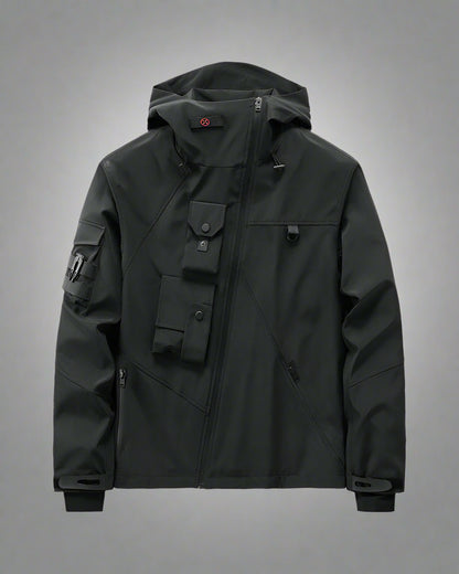 Versatile Multi-Pocket Adventure Jacket -  rugged adventure jacket - Multi-Pocket Adventure Jacket for Urban & Outdoor Use - View 6