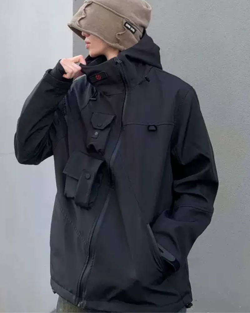 Versatile Multi-Pocket Adventure Jacket - multi-pocket - Multi-Pocket Adventure Jacket for Urban & Outdoor Use - Main view