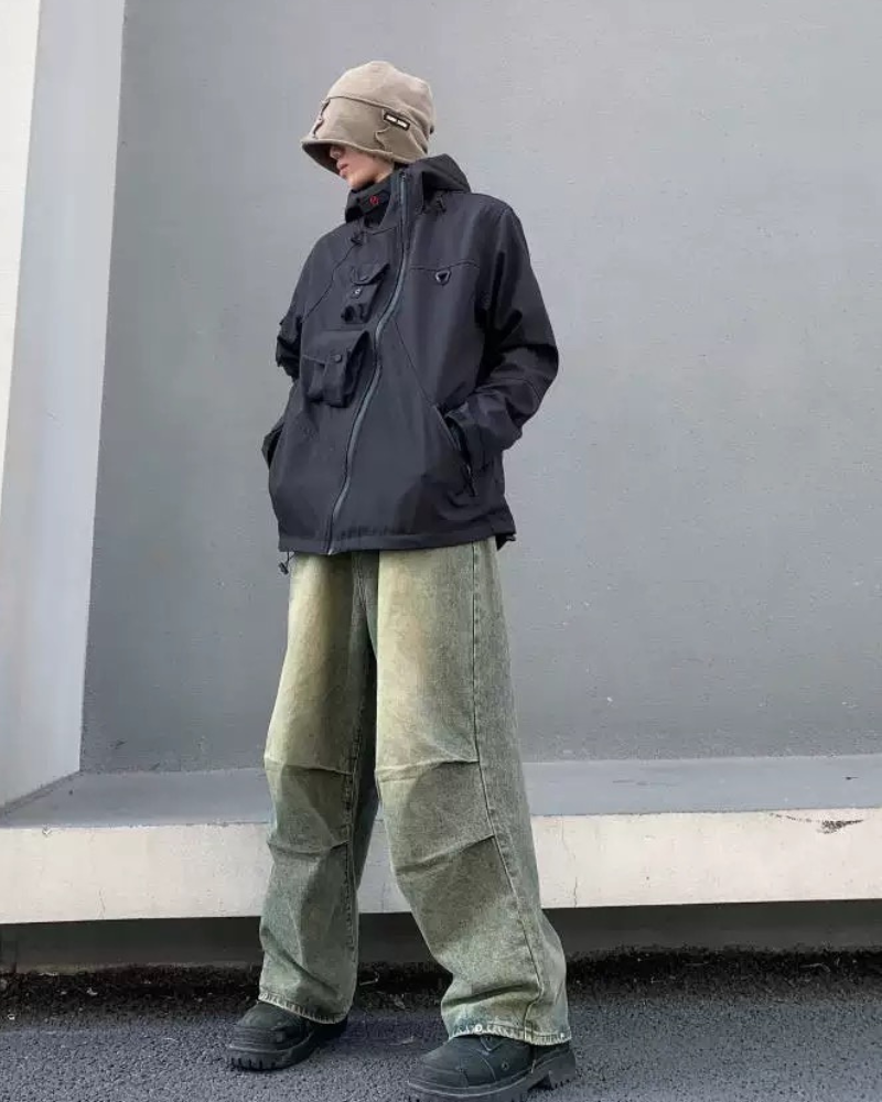 Versatile Multi-Pocket Adventure Jacket - techwear jacket - Multi-Pocket Adventure Jacket for Urban & Outdoor Use - View 2
