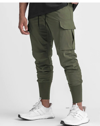 Versatile Multi-Pocket Cargo Pants - cargo pants - Men's Multi-Pocket Cargo Pants for Comfort and Style - Main view