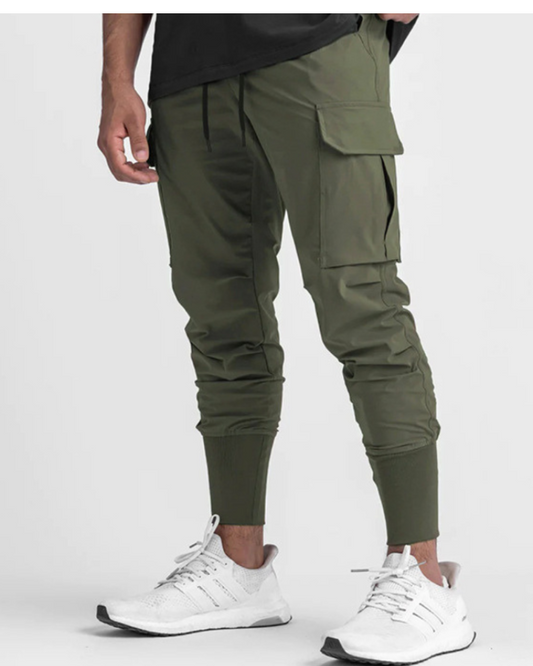 Versatile Multi-Pocket Cargo Pants - cargo pants - Men's Multi-Pocket Cargo Pants for Comfort and Style - Main view