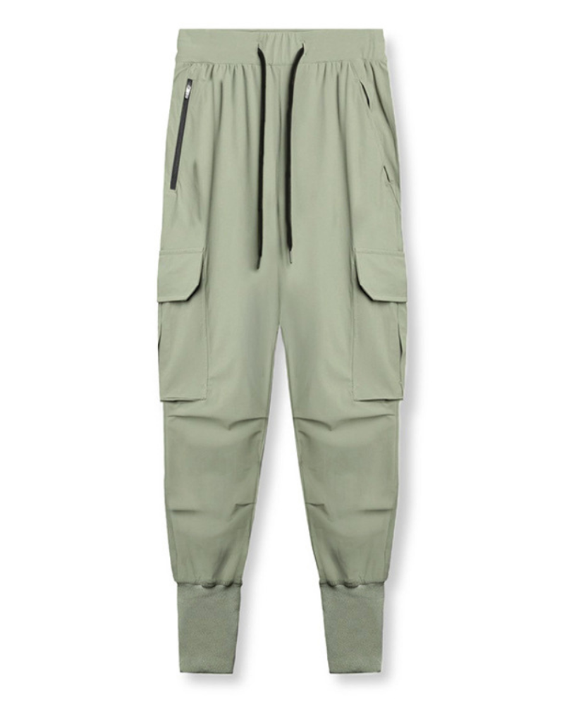 Versatile Multi-Pocket Cargo Pants -  comfortable workout pants - Men's Multi-Pocket Cargo Pants for Comfort and Style - View 21